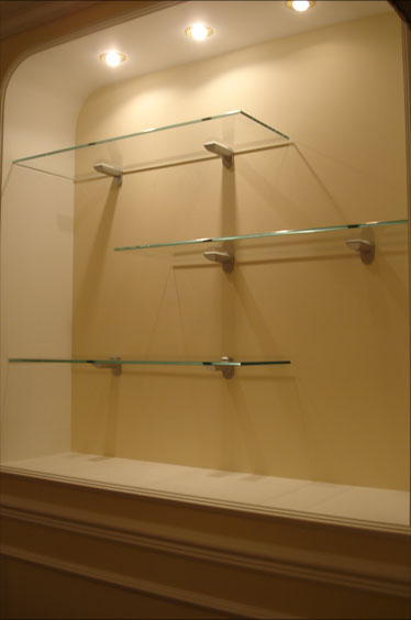Зеркальная Мастерская, изготовление полок из стекла под Ваш интерьер